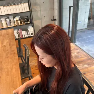 ロング カラー MISAKI ‎のヘアスタイル