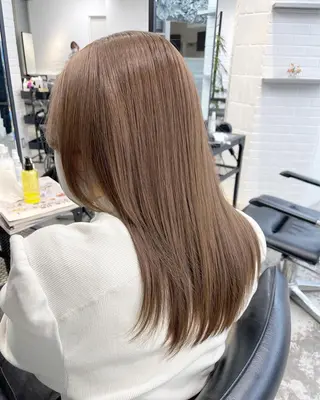 セミロング カラー 🌈game🌈 下北沢店のヘアスタイル