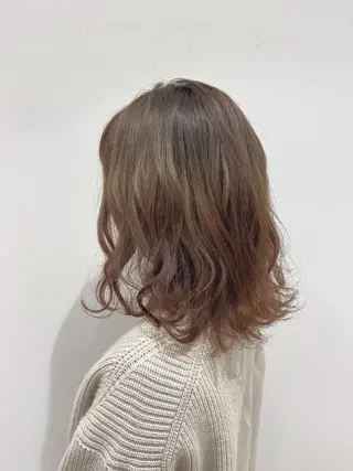 ミディアム loca by tree所属・髪質改善/うる艶ヘア HARUNAのヘアスタイル