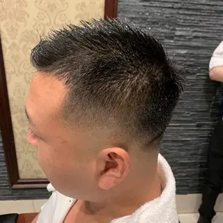 ショート メンズ 銀座 関のヘアスタイル