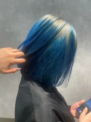 ショート カラー ヘアアレンジ 透明感カラー/推しカ ラー☁️JURAのヘアスタイル