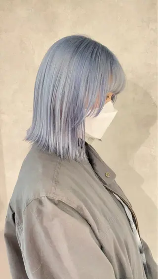 ミディアム カラー ダブルカラー ブリーチ/kaitoのヘアスタイル