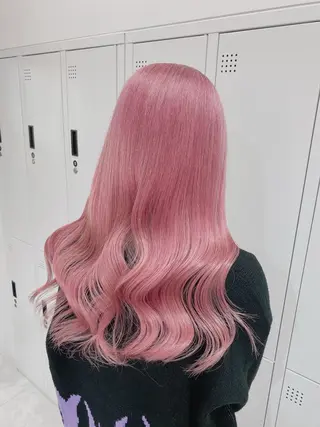 ロング カラー ヘアアレンジ 𝐠𝐢𝐫𝐥𝐲 𝐦𝐨𝐝𝐞🖤のヘアスタイル