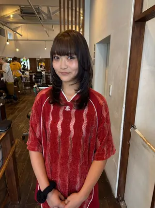 カラー MOK大阪梅田店 Asahiのヘアスタイル