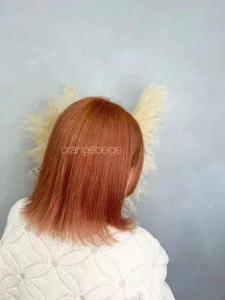 ミディアム カラー 暖色･似合わせカラー (廣石沙英🎀)のヘアスタイル