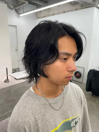 ショート パーマ 【お洒落パーマ】 Elme　肥塚康汰郎のヘアスタイル