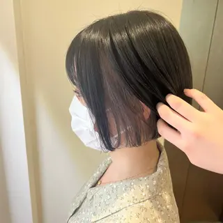 ショート SALOWIN川崎WEST店所属・🌷川崎/アレンジ/ 暖色ボブ/コトネ🌷のヘアスタイル