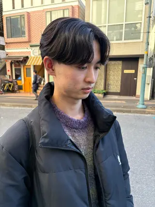 ショート メンズ HARUKI🏔️/ メンズ/透け感カラーのヘアスタイル