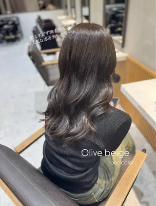 セミロング カラー Lond Bloom所属・🎀はるか ブリーチ なしダブルカラー🎀のヘアスタイル