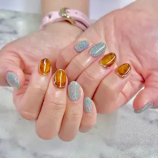 ネイル 🤎🧸 Aya 🧸🤎のネイルデザイン