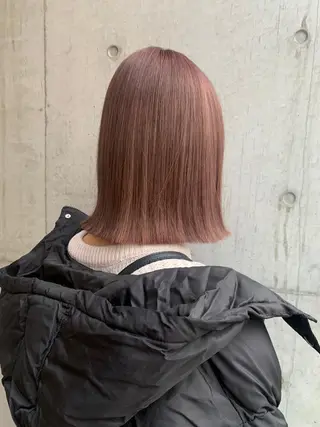 ミディアム カラー 似合わせcut ◎ 倉橋実咲のヘアスタイル