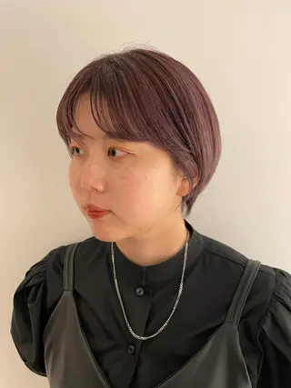 ショート カラー Ata.所属・kubo nozomiのヘアスタイル