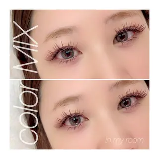 マツエク・マツパ ☽𝘀𝗵𝗶 𝘀𝗵𝗶☽のマツエク・マツパデザイン