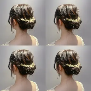 ヘアアレンジ GO TODAY SHAiRE SALON 新宿店所属・Minami. 🩵 再現性特化ヘアのヘアスタイル