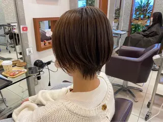 ショート knot hair&products成田公津の杜所属・林 莉瑠のヘアスタイル