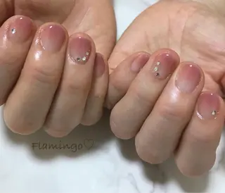 ネイル 40代からの爪を守る ×ケア重視サロン♡のネイルデザイン