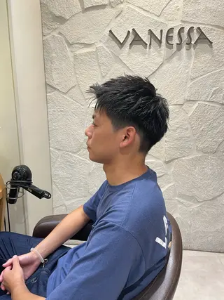 メンズ 吉川沙知 /ナチュラルカラーのヘアスタイル