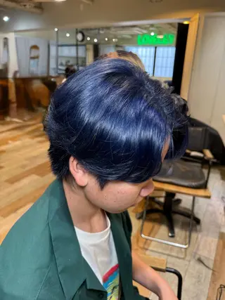 ショート カラー メンズ メンズカット/パーマ 艶カラーTAIGA︎のヘアスタイル