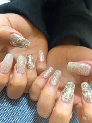 ネイル wooone所属・鶴橋wooone nail.rieのネイルデザイン
