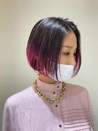 ショート カラー メンズ 品川No.1 マスダ店長のヘアスタイル