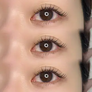 マツエク・マツパ eyelash&eyebrow salon mude所属・koharu ︎︎のマツエク・マツパデザイン