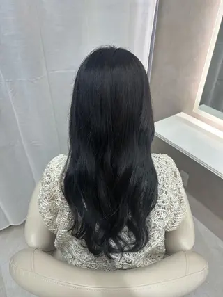 ロング カラー madoka/ カラーモデル🧦のヘアスタイル