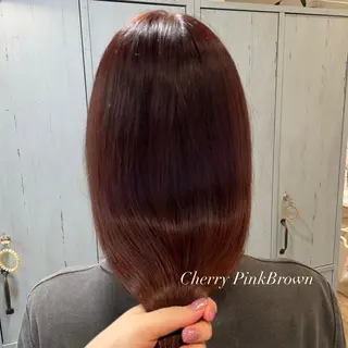 ロング ピンク・ラベンダー/ レイヤー/NANAのヘアスタイル