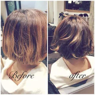 ショート 髪質改善🌈縮毛矯正 荻原 達矢のヘアスタイル