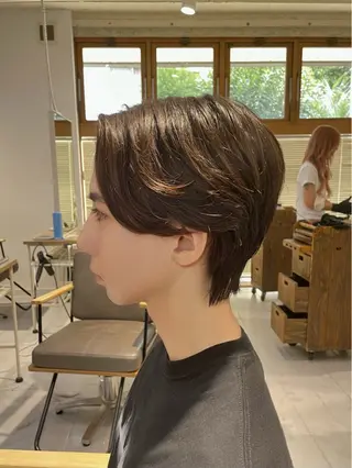 ショート パーマ メンズ 🇰🇷韓国風カット 🇰🇷　鈴木海斗の眉毛・アイブロウイメージ