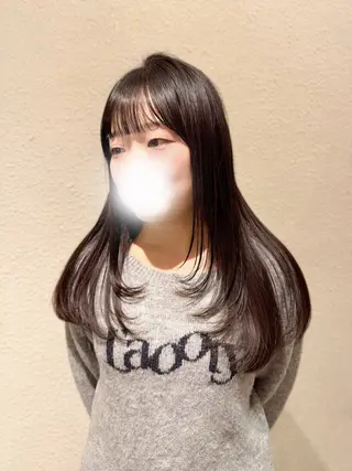 ロング レイヤーカット/艶髪 /髪質改善/のマツエク・マツパデザイン