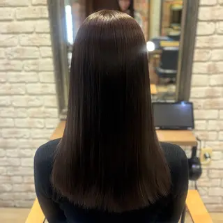 ロング カラー 髪質改善/縮毛矯正 💜COCORO💜のヘアスタイル