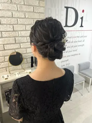 ロング ヘアアレンジ Dityca...tia所属・りん/ 無料ヘアセットのヘアスタイル