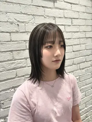 ミディアム カラー Cos&Co. BeautySalon所属・🌟横浜美容室🌟 土岐聖のヘアスタイル