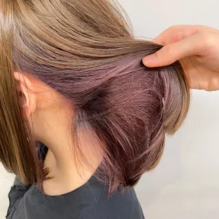 ショート カラー ⛄️冬の透明感 カラー⛄️大西のヘアスタイル