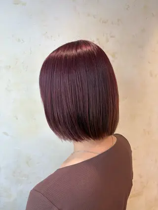 ショート カラー attrait  茅ヶ崎所属・堀田 空のヘアスタイル