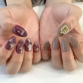 ネイル 💎🐰 saki. m 🐰💎のネイルデザイン