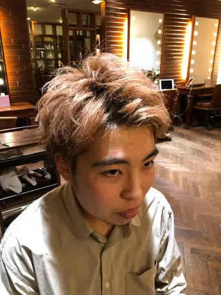 ヘアアレンジ メンズ stylist YUTOのヘアスタイル