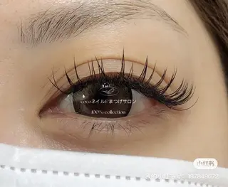 マツエク・マツパ cocoネイル&まつげサロン所属・片平 恭子のマツエク・マツパデザイン