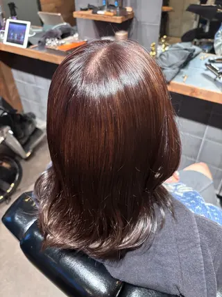 セミロング カラー ‪‪優花 ┊量産型┊ガーリー系のヘアスタイル
