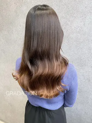 ロング カラー clomus所属・YUKA艶髪 🌸寛ぎ部屋のヘアスタイル