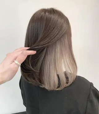 カラー soyon 心斎橋店のヘアスタイル