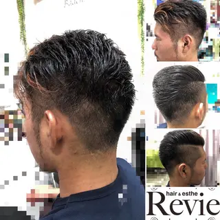 ショート カラー メンズ Revie所属・松 下のヘアスタイル