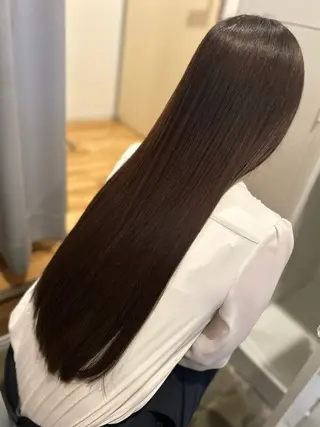 ロング 縮毛矯正／髪質改善 🌼mizukiのヘアスタイル