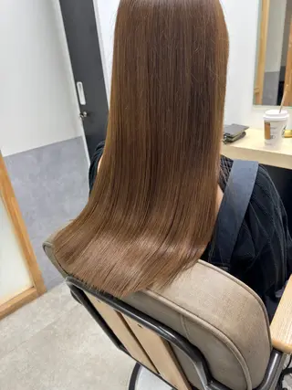 ロング 【全席個室/シェアサロン】FRAME + HairEsthe 御堂筋難波店所属・ひらやま りょういちのヘアスタイル
