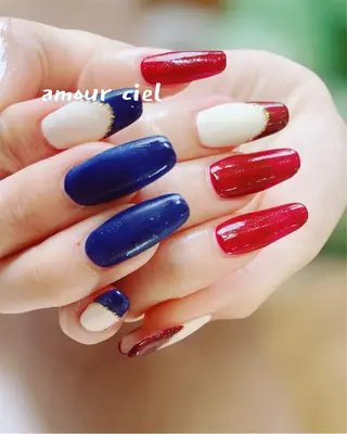 ネイル amour ciel所属・amour ciel あゆみ…☺︎のネイルデザイン