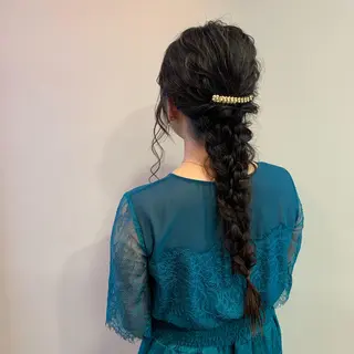 ヘアアレンジ インナーカラー🧸 suzunaのヘアスタイル