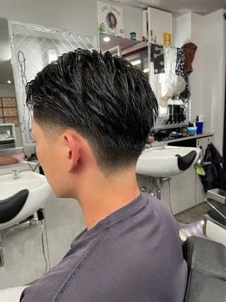 ショート メンズ FADE&LINE登戸店所属・🔥メンズ専門 美容師🔥 柳澤陵心のヘアスタイル