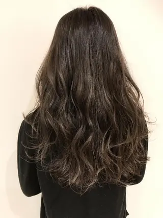 セミロング カラー ハイライト/髪質改善 ✂️十河祐輝のヘアスタイル