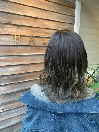 ミディアム カラー 竹内 康浩のヘアスタイル