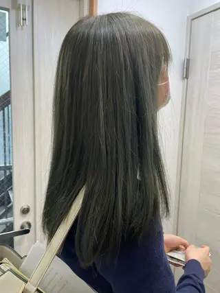 ロング カラー tokute 中野真咲🐺のヘアスタイル